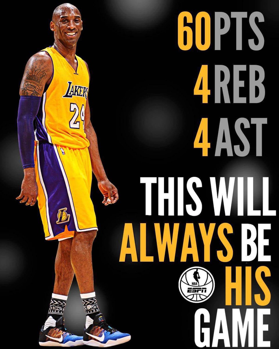 90sGag's tweet photo. #KobeBryant's final #NBA games exceeded all expectations!
#ThankYouKobe 
#BJC3213 #90skid #like4like #nba #kb20 https://t.co/7xksuw1SMv