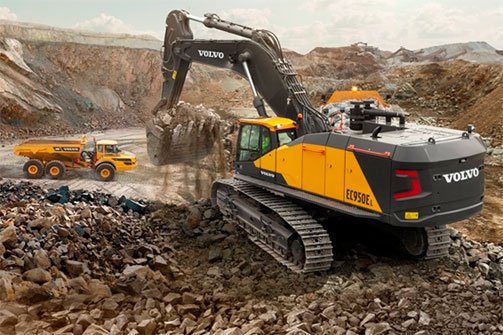 mmtitalia's tweet photo. #EC950E il nuovo gigante @VolvoCEGlobal https://t.co/sZr6NfSOoR #escavatori #bauma #Bauma2016 https://t.co/e8jgrFM0Nx