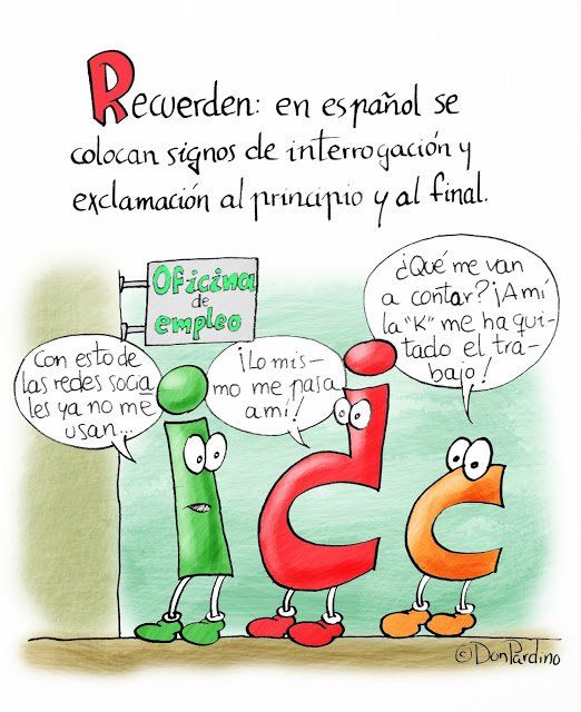ELEIcursos's tweet photo. Con humor se aprende con + ganas. ¿Usáis viñetas de @ProfedonPardino para explicar gramática? #twitterELE #TICELE https://t.co/ZwFnAts1xc