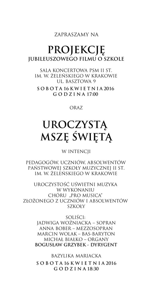 PSMIIstKrakow's tweet photo. Zapraszamy! https://t.co/YnNR2iIV18