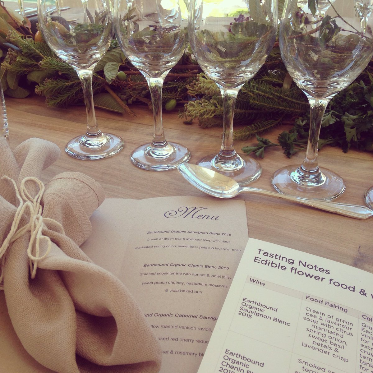 Let's just say this won't be your average wine tasting...#EarthboundPureGood