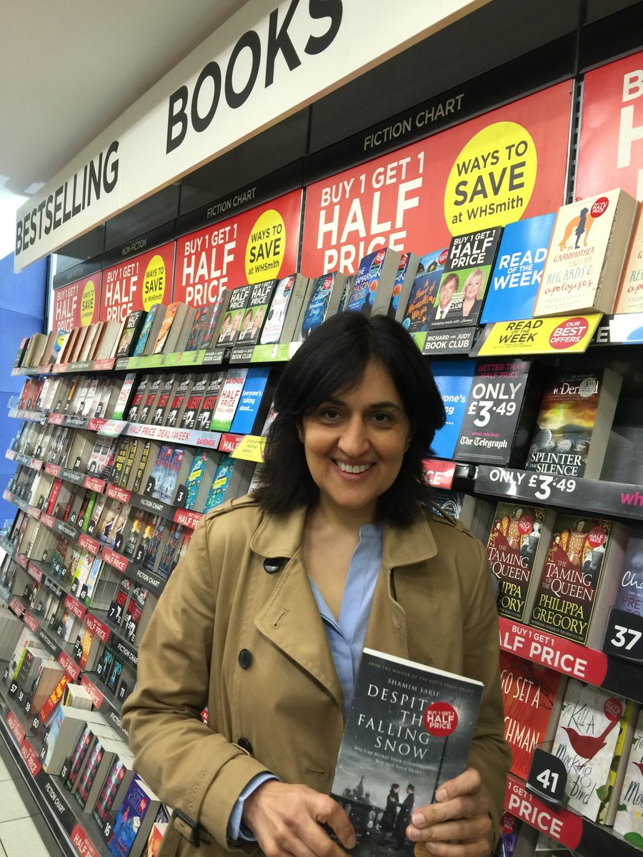 A good chance to get 'Despite the falling snow' ! BUY 1 GET 1 HALF PRICE at WHSmith!