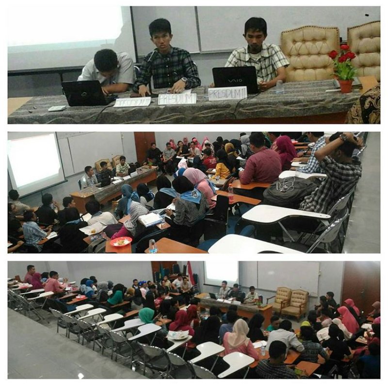 PLENO 3
Sedang berlangsung Pleno 3 oleh DPM FK UR yang dihadiri oleh BEM dan UKM di FK UR

Regards,
BEM FK UR