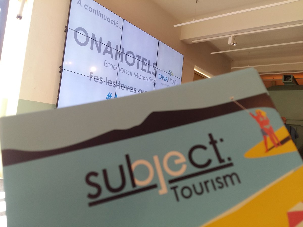 adriamorera's tweet photo. A punto para ver a @rafaeldejorge hablando sobre marketing emocional #onahotels #AskSUBJECT https://t.co/mMpsmd2fzU