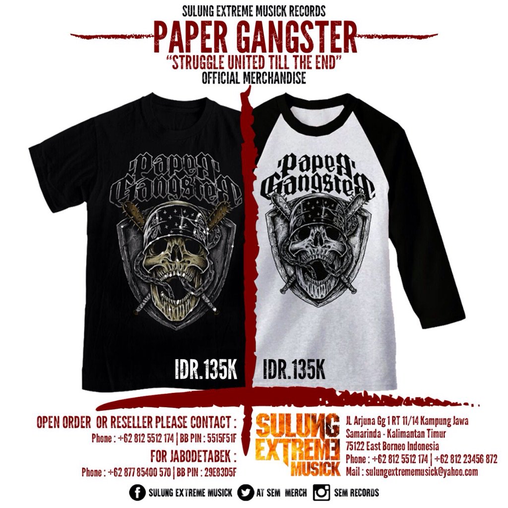 Available now..!! official merch by. <a href="/SEM_Merch/">SULUNGEXTREMEMUSICK</a>