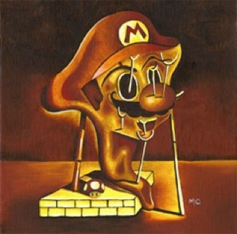 megajugones's tweet photo. Cuando coges la persistencia de la memoria y el sueño de Dalí y los mezclas con Mario #artegamer https://t.co/NOHkMoMwgE