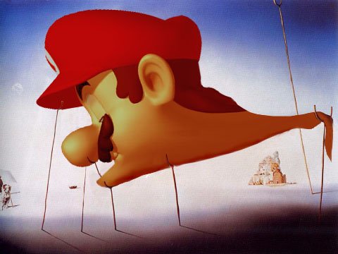 megajugones's tweet photo. Cuando coges la persistencia de la memoria y el sueño de Dalí y los mezclas con Mario #artegamer https://t.co/NOHkMoMwgE