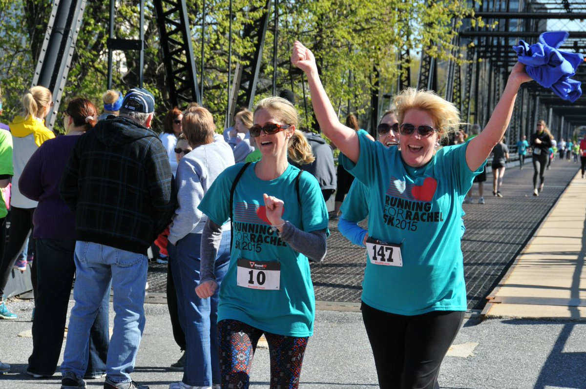 Running4Rachel's tweet photo. Tune in to @GoodDayPA at 12:30pm to see the 2016 #RunningforRachel t-shirt color reveal! https://t.co/YeKVdbNiiS