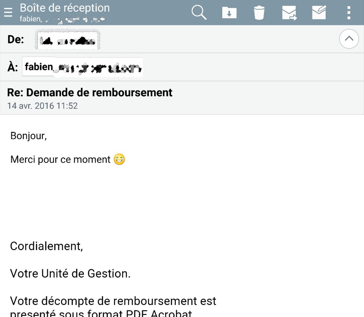 Fabien_v31's tweet photo. J'crois qu'au bout d'un moment ma Mutuelle va juste me virer... https://t.co/2ryvz8muhM