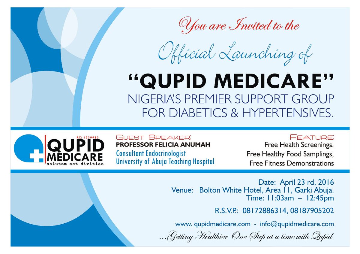 qupidmedicare's tweet photo. You are all invited https://t.co/IiZ8ZTGWOK