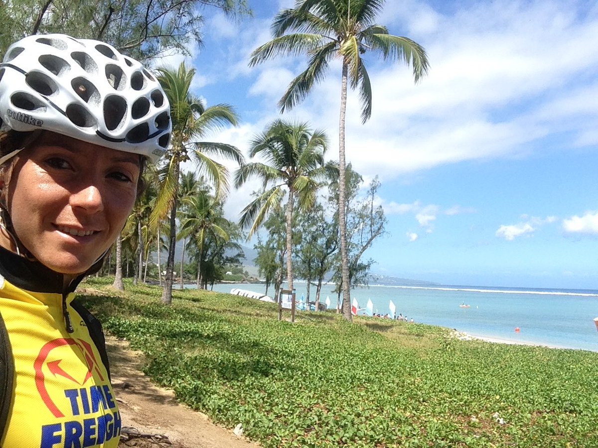 “<a href="/carla_vh/">Carla van Huyssteen</a>: Tropical island at its best! Venue for @XTERRAoffroad Reunion.Thankful to be racing here!@TimeFreightZA ”