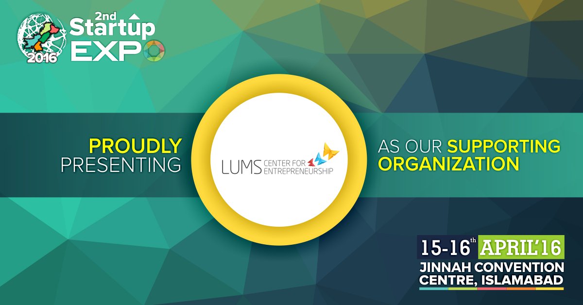 StartupMagPak's tweet photo. Excited to announce @lumscent as our #SupportingOrganization for #StartupExpo2016. https://t.co/DK5b1Ae6NM