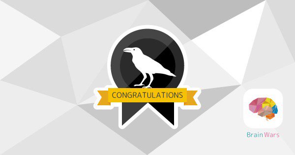 jcflags's tweet photo. My grade went up to Raven:) #BrainWars https://t.co/ynV9kl7kEl https://t.co/mK05d5DsgY