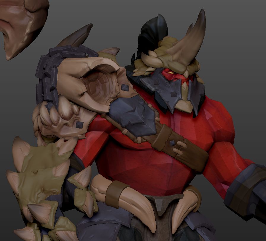 SoMuchMonsters's tweet photo. https://t.co/G5KSqABVYW We back at it in greyscale after a cali sun burn won.  #dota2 #zbrush #lobster #sunscreenplz https://t.co/CPioOM7jny