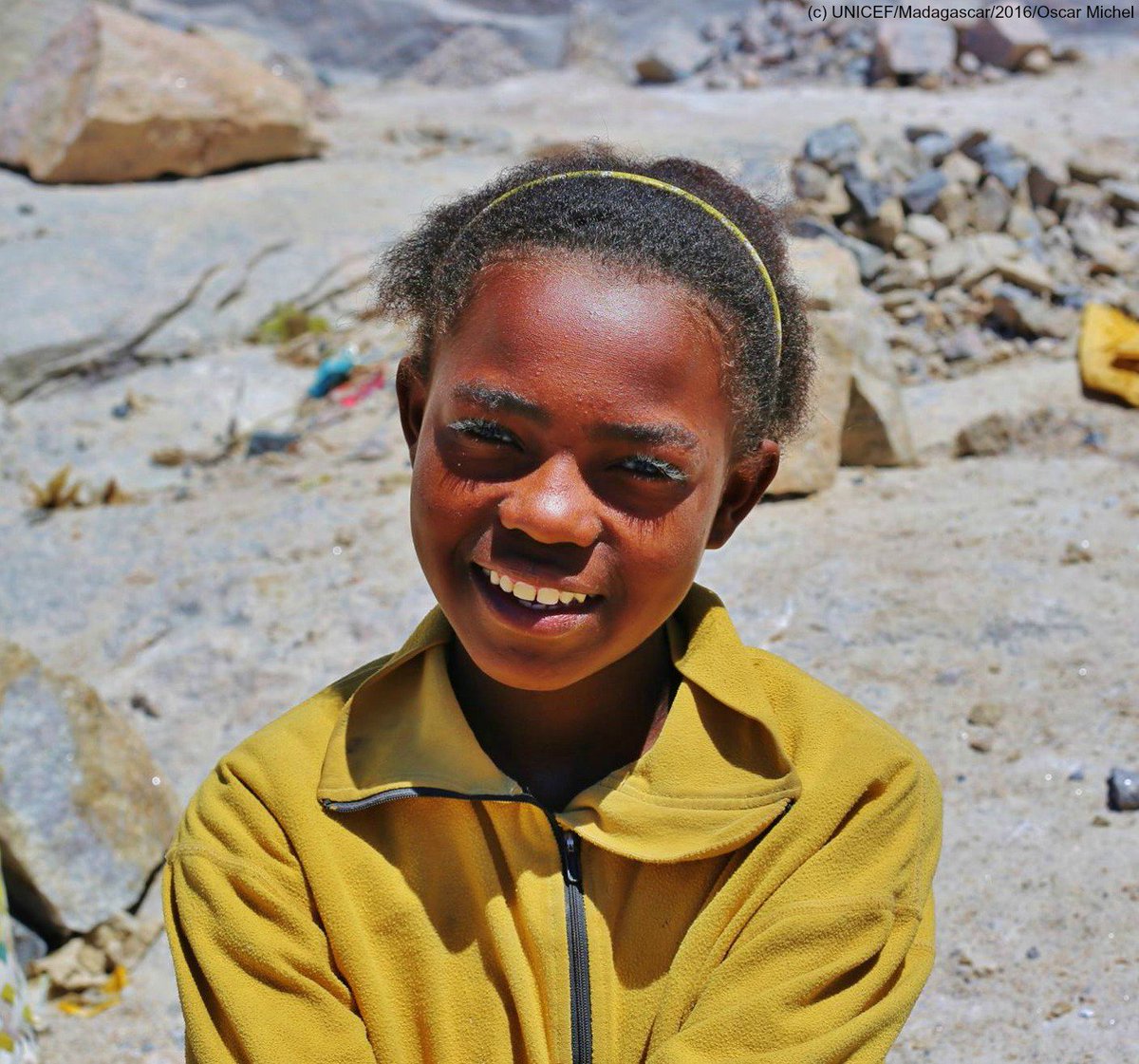 “I dream of becoming a teacher when I grow up” - Elisa, 14, from Madagascar. <a href="/UNICEFMada/">UNICEF Madagascar</a>