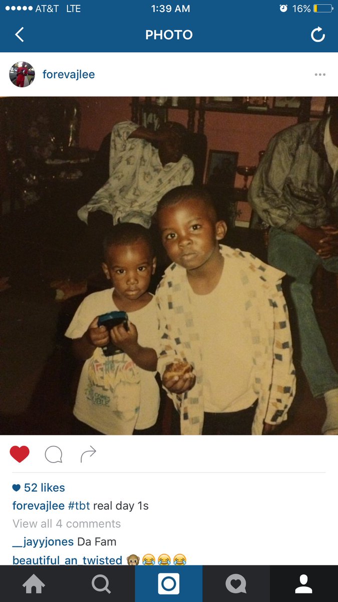 Terrancelee3's tweet photo. I swear it was like we was joined at the hip #RipJlee ๐๐ฝ https://t.co/ORLuIzn4zD