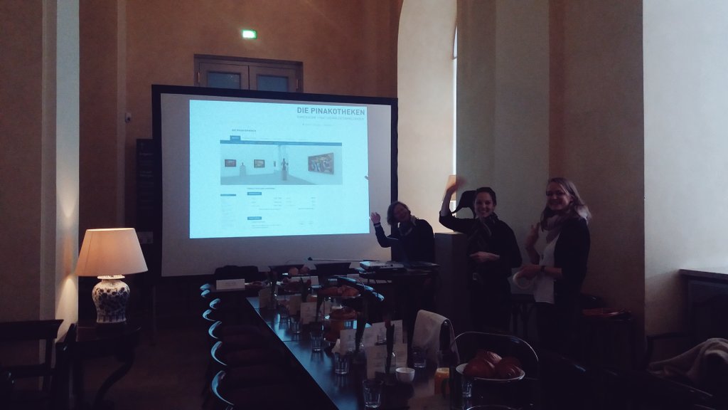 Pinakotheken's tweet photo. Wir wären dann fertig! 😄 Willkommen bei #PinaWeb. Viel Spaß mit unserer neuen Website! #Relaunch https://t.co/h18Tc1vGUA