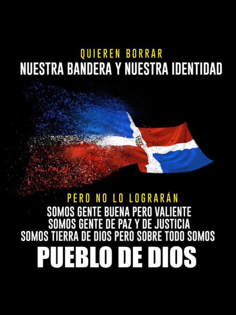 PatriotismoDOM's tweet photo. #SíExisto #YesIExist #Liars #Haters #Rights4ALLinDR (#StopTheLies) https://t.co/T3o6O0CcP5