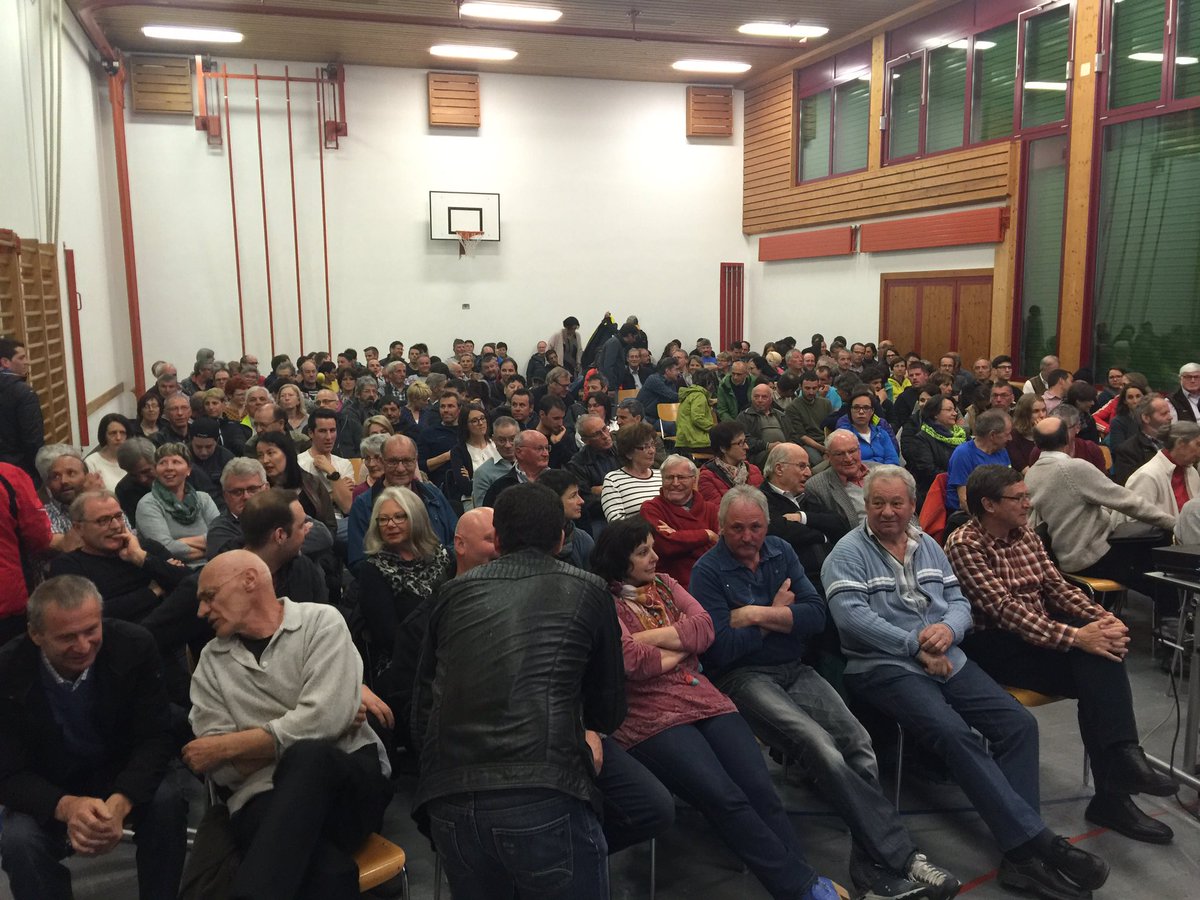 Another #FullHouse for #mtbtourism in #valmustair #Switzerland at the #AllegraTourismus presentation