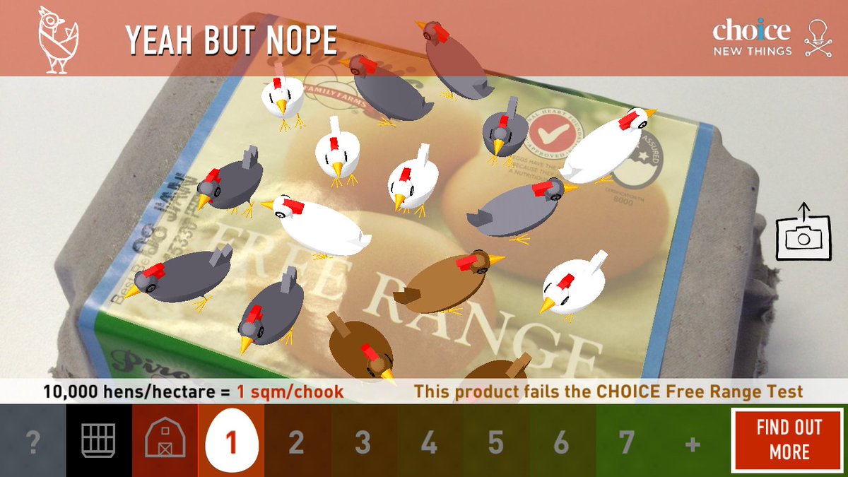 KatinkaDay's tweet photo. The free range app you've been waiting for IS HERE! Find out if your eggs are the real deal: https://t.co/ARdgD8tE8A https://t.co/O2Haek5G33