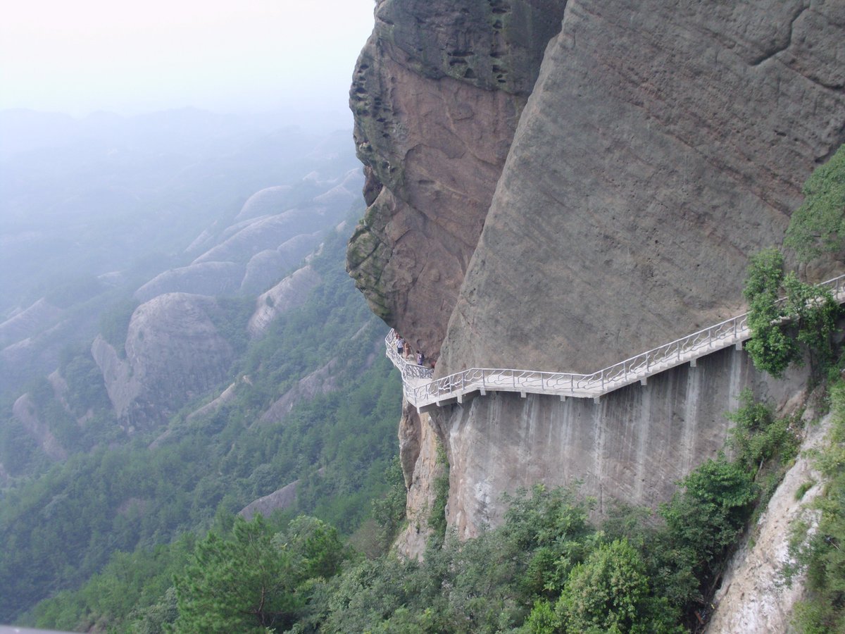 ThisIsHunan's tweet image. Shiniuzhai Scenic Spot used to be a military prefecture in ancient China and is now a AAAA national class attraction