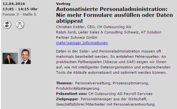 BLottersberger's tweet photo. Personal Swiss: 12.-13. 04.2016! Be part of IT! #PersonalSwiss @Personal_Swiss https://t.co/GbKFM9iYTC
