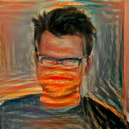 m_e_fish's tweet photo. "The Scream" meets @upthecyberpunks #machinelearningisfun #neuralstyle https://t.co/Y9QSo170JO