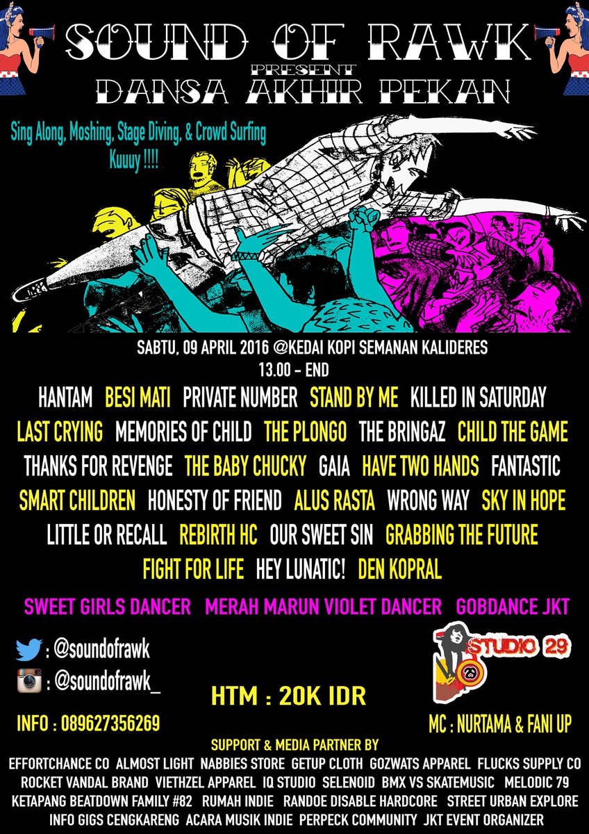 Sound Of Rawk " Dansa Akhir Pekan" Sabtu, 09 April 2016 Kedai Kopi Semanan <a href="/KedaiKopilui/">Kedai Kopi Semanan</a>
