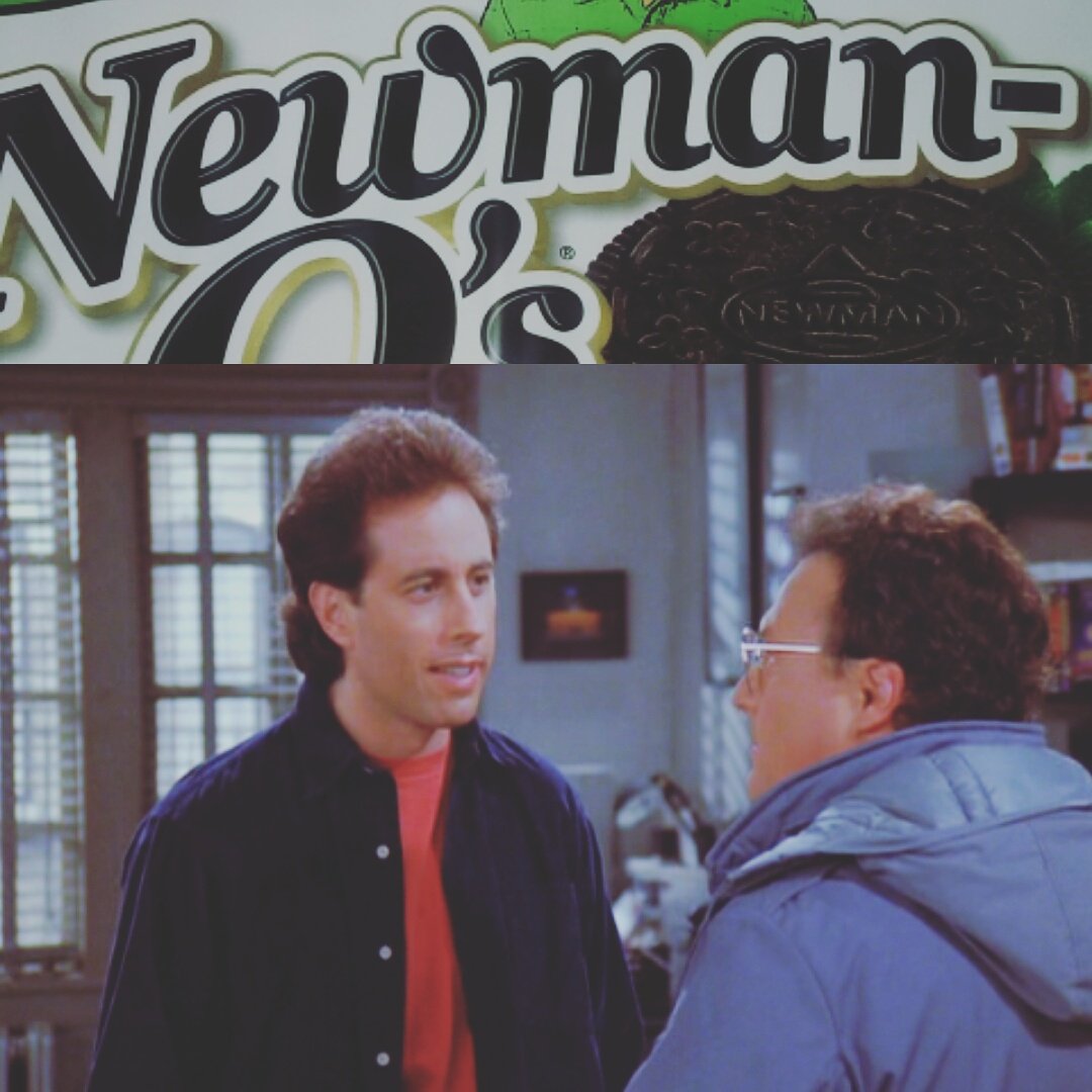 I think of #HelloNewman every time I eat these cookies.