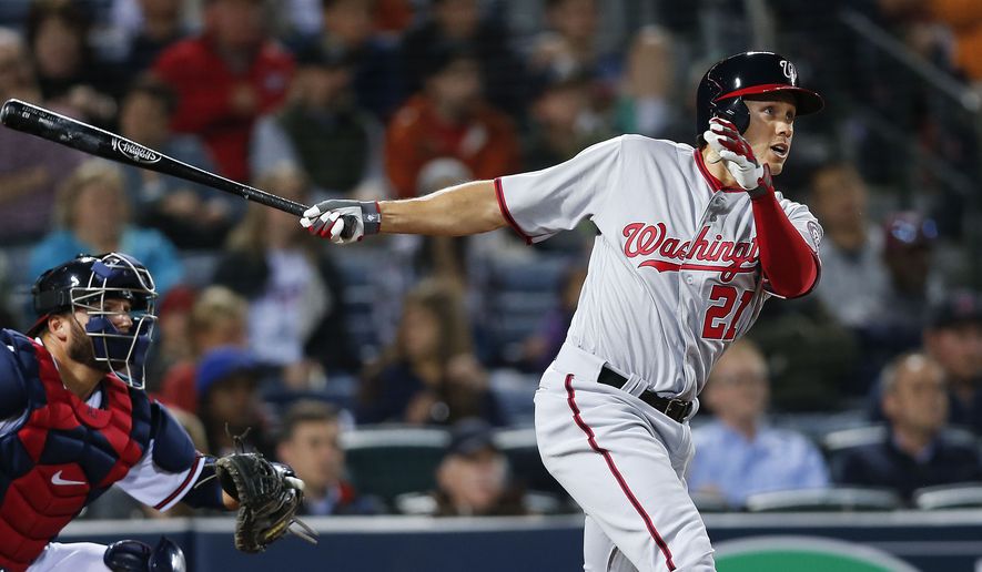 WashTimesSports's tweet image. #Nationals top #Braves on #MattdenDekker’s two-run double.
washingtontimes.com/news/2016/apr/…
