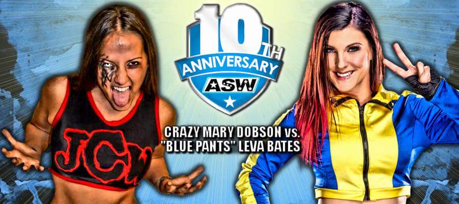 aswwrestling's tweet photo. @CrazyMaryDobson vs @wrestlingleva Saturday May 14th Madison WV #ASW10 https://t.co/2h5ceDshhm