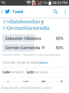 5ebas_Leyva's tweet photo. @GermanGarmendia ESTAN REÑIDOS... OJALA GANES :) https://t.co/WwbD5vzpKK