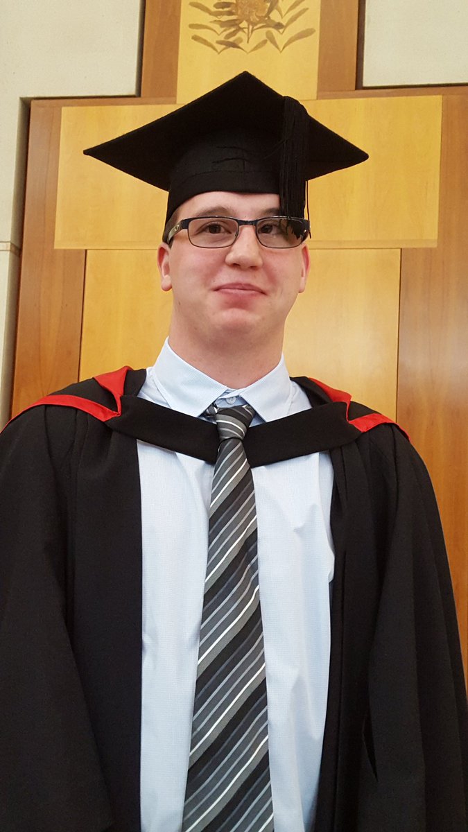 Mitch ready to graduate with BA in Architecture. Product of ACT public schooling #FraserPS #MCSS  <a href="/ACTEducation/">ACT Public Schools</a>