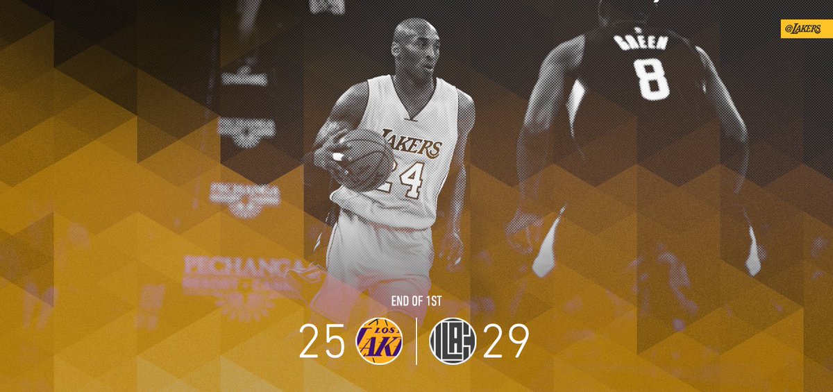 Kobe Bryant explodes out of the gates with 10 first-quarter points in 9 minutes.
