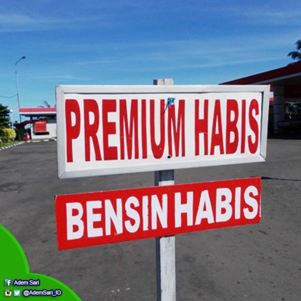 AdemSari_ID's tweet photo. Seandainyapenghapusan bensin premium beneran terjadi, gimana menurut AdeMania? #AdemUpdate https://t.co/sirRghoNd2