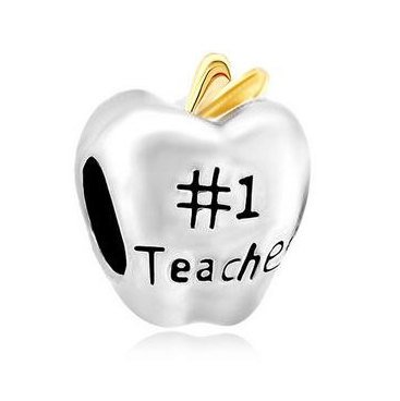 The_CharmedBead's tweet photo. Teacher Bead, Teacher Charm, Large Hole Bead, European Bead, Charm… https://t.co/MpIl2axO0G #jewelry #TeacherJewelry https://t.co/BCFQh8DPdz