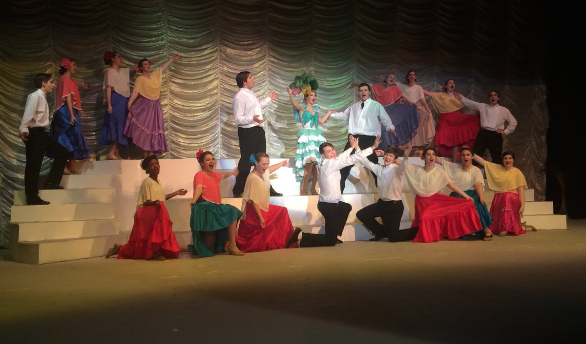 SetonLaSalle's tweet photo. Come see your friends sing and dance in "Copacabana" Thursday-Saturday nights at 7:30p! Buy tickets at the door. https://t.co/0gb5feT7I5