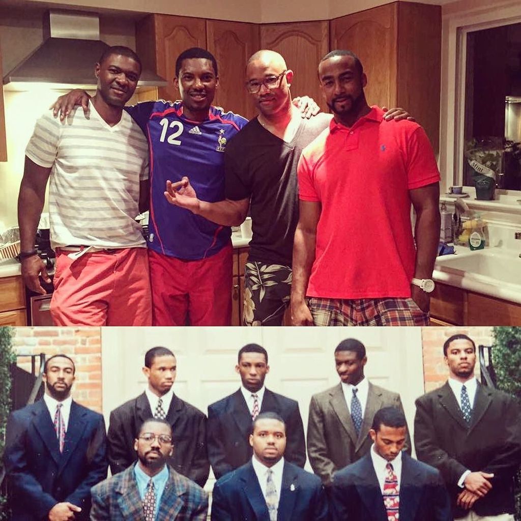 EGBENJ's tweet image. 20 Years with these Brothers. #Spring96 #KappaAlphaPsi #XiTheta 👌🏾👌🏾👌🏾#PhiNuPi @illogikyle @wgee03 @vjones96  #TheB…