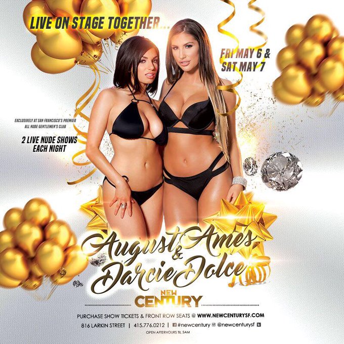 SO EXCITED 2 announce that @DjDarcieDolce &I will be dancing together May 6&7 at @sf_newcentury ! 2 nights