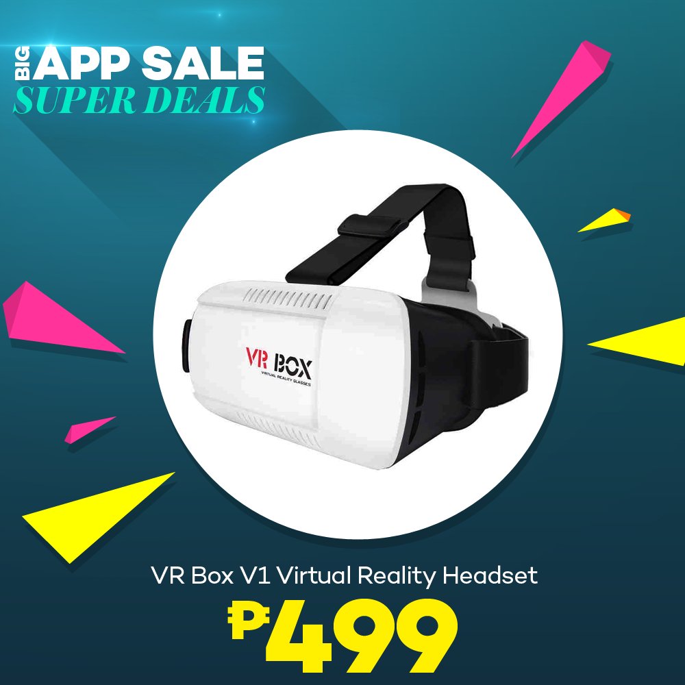LazadaPH's tweet photo. Live a NEW REALITY! #VR #BIGAPP #SurpriseDeals

https://t.co/sA8vpECaDE https://t.co/MiapGJ0a7u