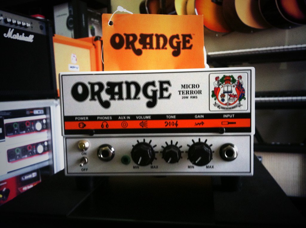 Ready stock Mini head Orange Micro Terror #miniheadguitar #orange #tokoalatmusik #hurtrock #bandung #bandungjuara