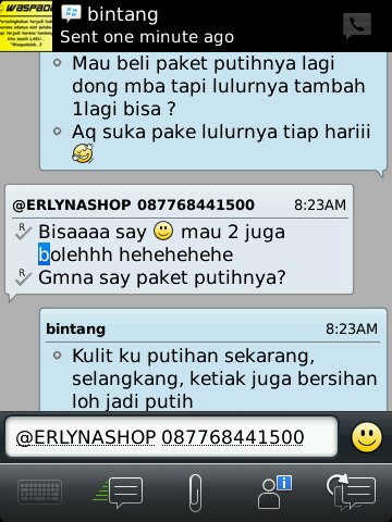 Erlynashop's tweet photo. Paket putih seluruh badan promo sd 15 april buruan selama stok masih ada @erlynashop pin:2B4FA79E free ongkir https://t.co/hxs6ffWIQU