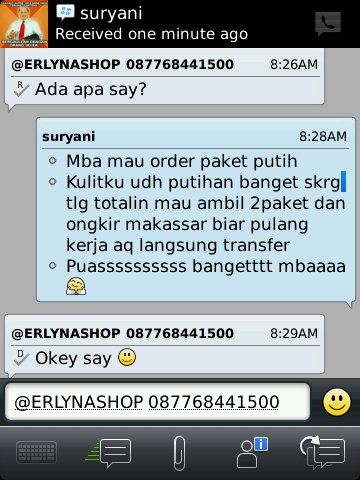 Erlynashop's tweet photo. HASIL PAKET PUTIH SELURUH BADAN PERMANEN @ERLYNASHOP PIN:2B4FA79E PROMO sd 15 APRIL FREE ONGKIR!! STOCK TERBATAS https://t.co/52hhPfzUuR