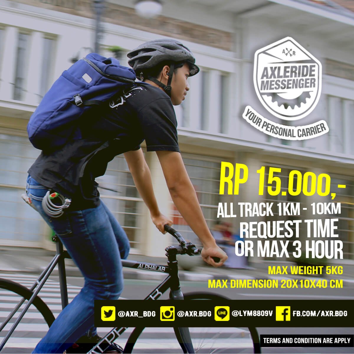 Axle Ride Messenger tweet media