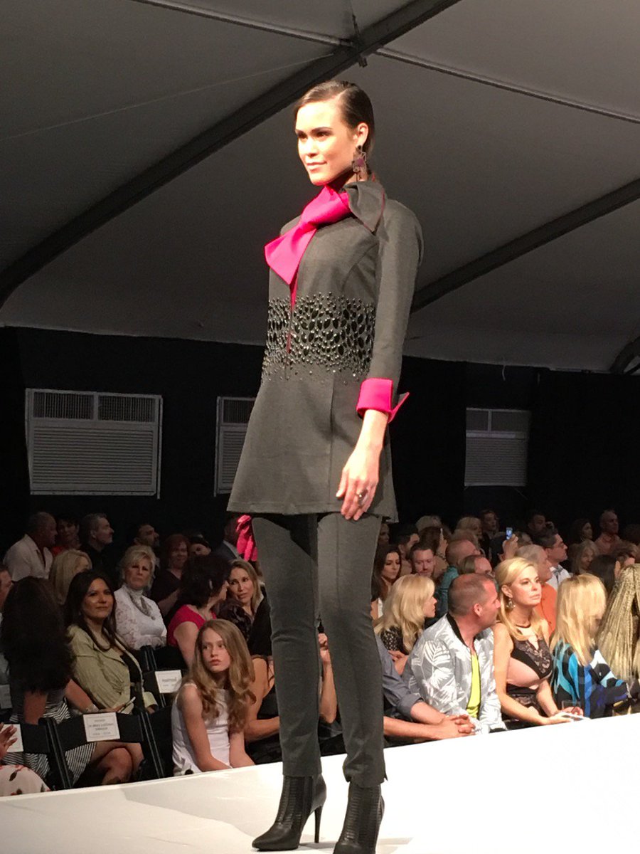 palmspringslife's tweet photo. Diamonds and @Grayse tearing up the runway at @FashionWeekEP. amazing styles rocking the runway. #fashion #grayse https://t.co/9HMCzfP1hF