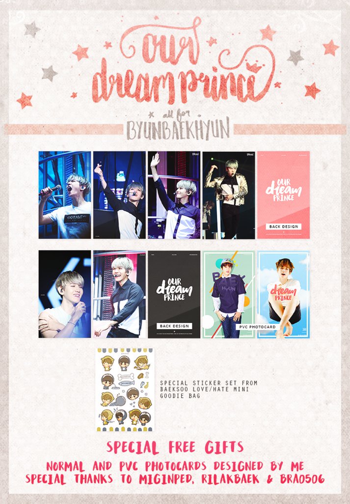 dollylynnn's tweet photo. [OurDreamPrince]  
Free gift set for everyone + important notice! Pls RT! Pre-order today https://t.co/a8axH8w9ji https://t.co/huMRi3O4My