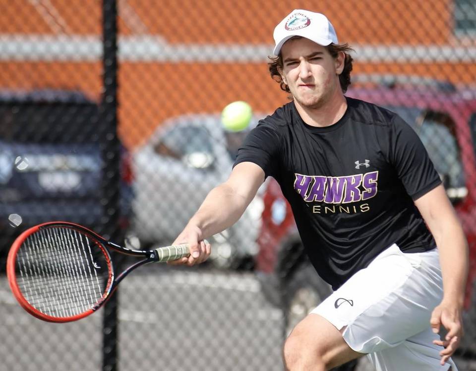 STORY/QUOTES: Holly Springs boys tennis edges Apex in final singles match newsobserver.com/sports/high-sc… #SWAC
