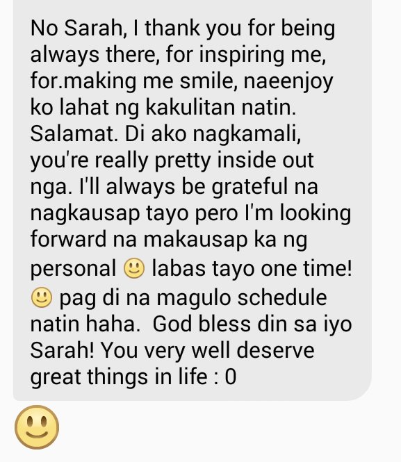 sarahliciouss's tweet photo. Sarap ng gising ko! Kilig mode on! 😊😊😊 Goodvibes all the way!!! 💖 https://t.co/OlNHiYgOuv