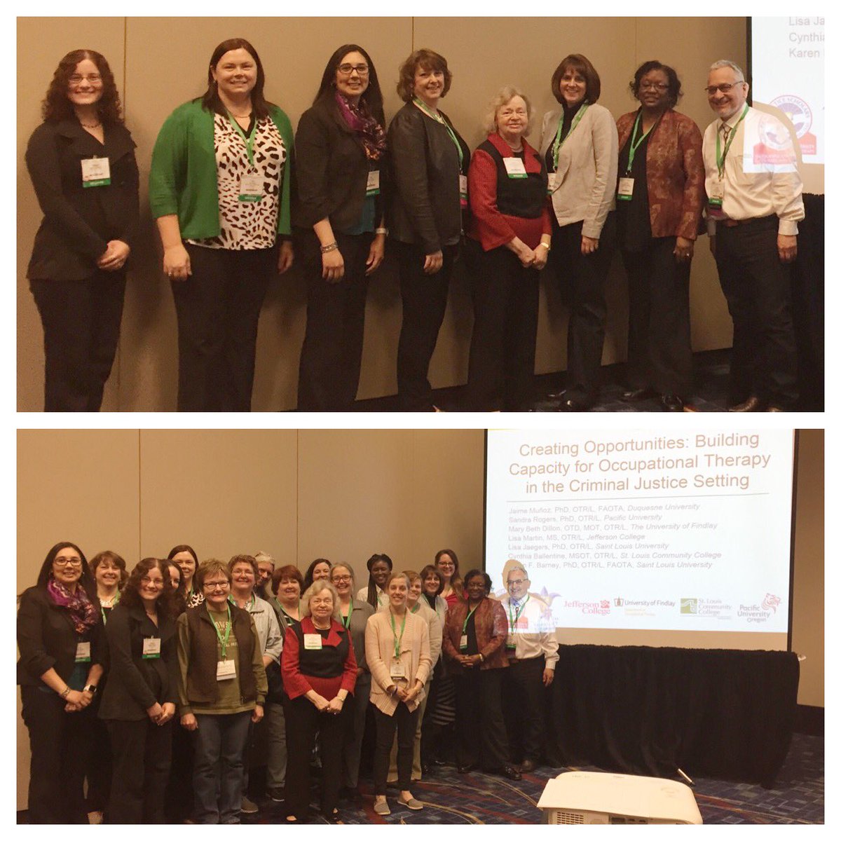 SLU_OSOT's tweet photo. #SLU_OSOT at Pre-conference institutes and Networking Receptions at #AOTA16! https://t.co/VnveHoJwtb