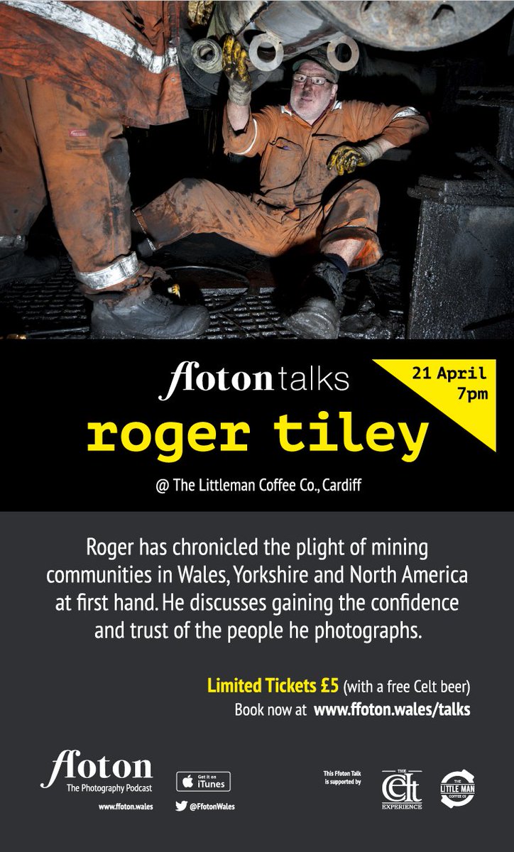 FfotonWales's tweet photo. Our new conversation on https://t.co/F7LcsVntqv is with photographer @RogerTileyphoto who shot Miners Strike1984-85 https://t.co/Olp1XfJC9n